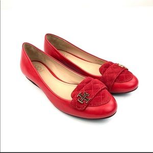 Red Tory Burch Flats